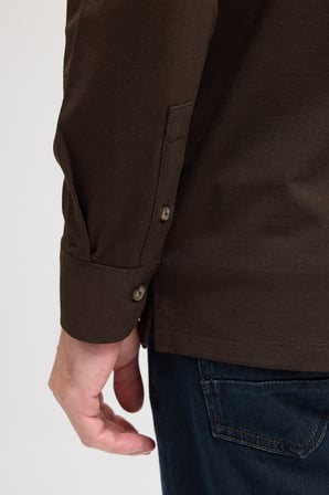 Erkek Polo Yaka Uzun Kol Sweatshirt