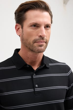 Erkek Polo Yaka  Uzun Kol Sweatshirt