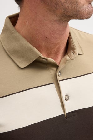 Erkek Polo Yaka Uzun Kol Sweatshirt