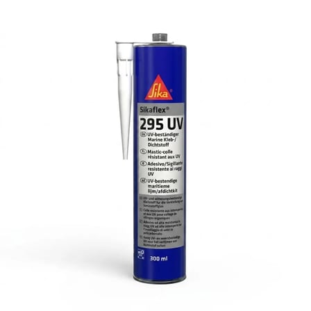 Sikaflex - 295 UV Kartuş Siyah (300 ml): Organik Camlar İçin Özel Yapıştırıcı ve Dış Mekan Sızdırmazlık Mastiği