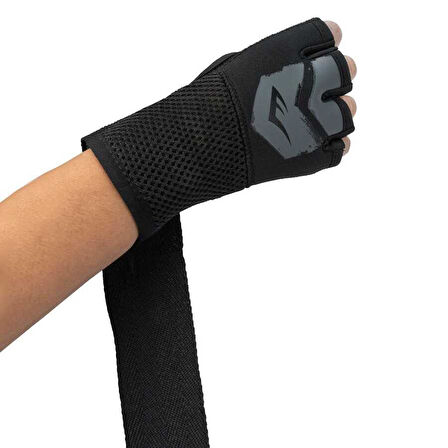 Everlast Prospect Quick Wraps (Çocuk) Black/Grey L/XL P00002986