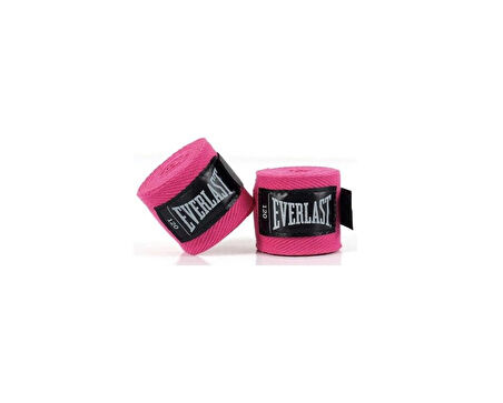 Everlast 120 Handwrap 305 Cm Pembe Boks Bandajı P00003248