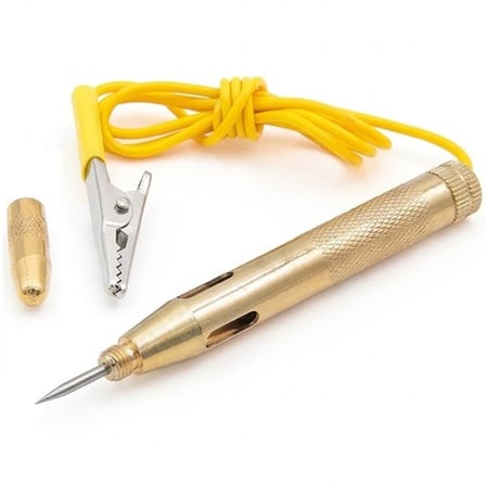 PM-38818 Spiral Kablolu Kalem Tip Metal Voltaj Test Cihazı