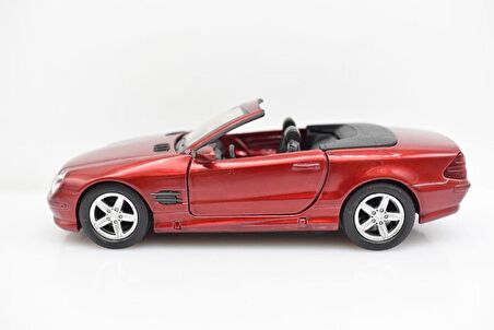 1:32 New Ray Mercedes Benz SL500 Cabrio Metal Kapıları Açılır 13 cm. Model Araba