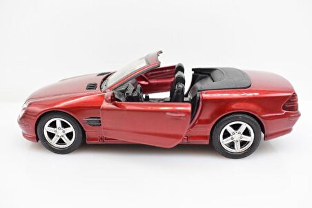 1:32 New Ray Mercedes Benz SL500 Cabrio Metal Kapıları Açılır 13 cm. Model Araba