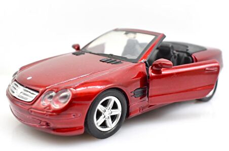 1:32 New Ray Mercedes Benz SL500 Cabrio Metal Kapıları Açılır 13 cm. Model Araba