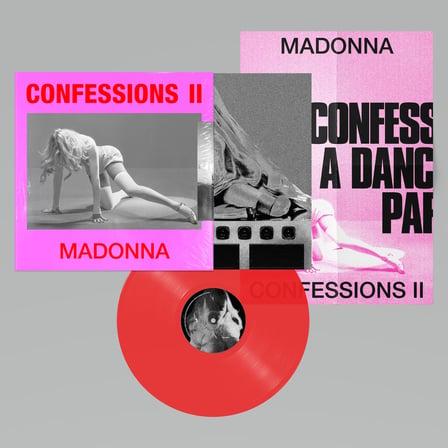 Madonna - Confessions II (Limited Edition) (Translucent Red Vinyl) - Plak
