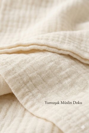 Shavasana Meditasyon & Yoga Battaniyesi – %100 Organik Pamuk Müslin