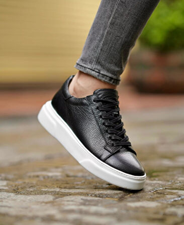 Taşpınar %100 Hakiki Deri Ortopedik Yazlık Hafif Erkek Rahat Günlük Büyük Numara Sneaker 38-47