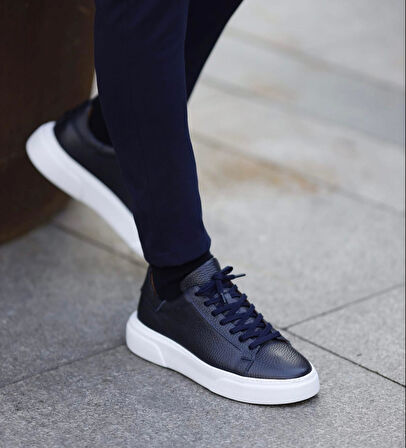 Taşpınar %100 Hakiki Deri Ortopedik Yazlık Hafif Erkek Rahat Günlük Büyük Numara Sneaker 38-47