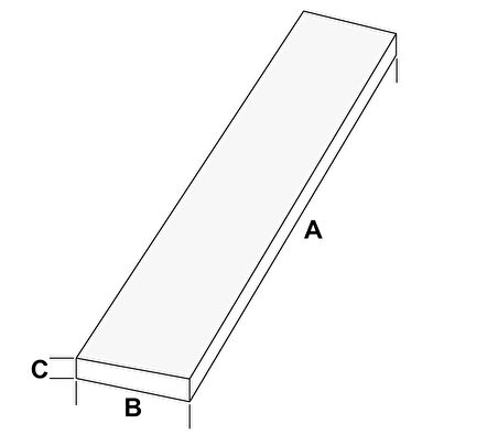 Trem Beyaz Boyalı Pasarella