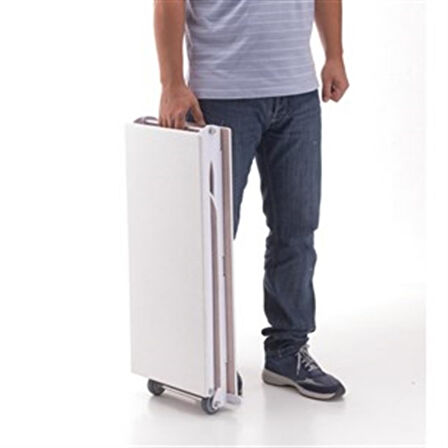 Trem Beyaz Boyalı Katlanır Pasarella