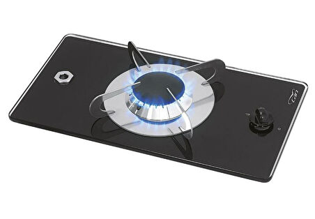 CAN PV1350 Tekli Cam Yüzeyli Dikdörtgen Gömme Ocak