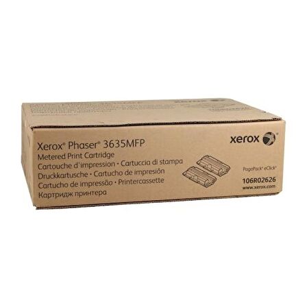Xerox Phaser 3635-106R02626 Toner İkili Paket