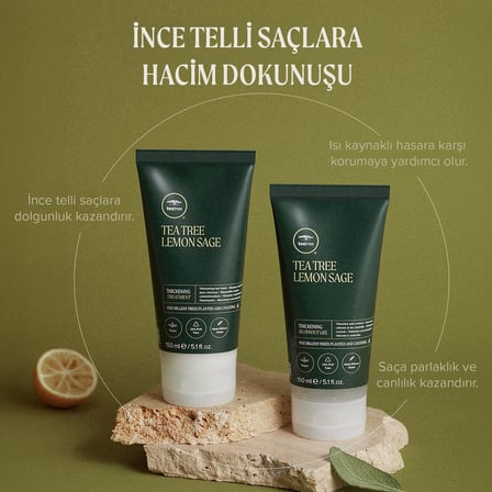 Tea Tree Lemon Sage Fön Jeli 150 ml