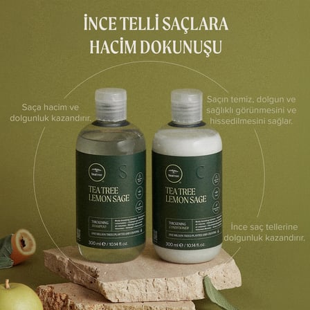 Tea Tree Lemon Sage Dolgunlaştırıcı Bakım Kremi 300 ml