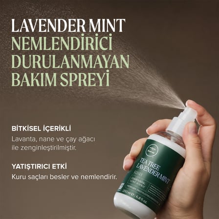 Tea Tree Lavender Mint Nemlendirici Durulanmayan Sprey 200 ml