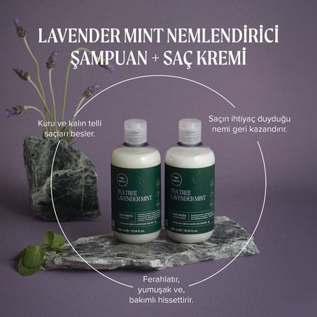 Tea Tree Lavender Mint Nemlendirici Şampuan 300 ml