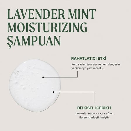 Tea Tree Lavender Mint Nemlendirici Şampuan 300 ml