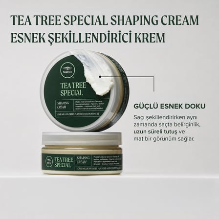 Tea Tree Special Shaping Esnek Şekillendirici Krem 85 g