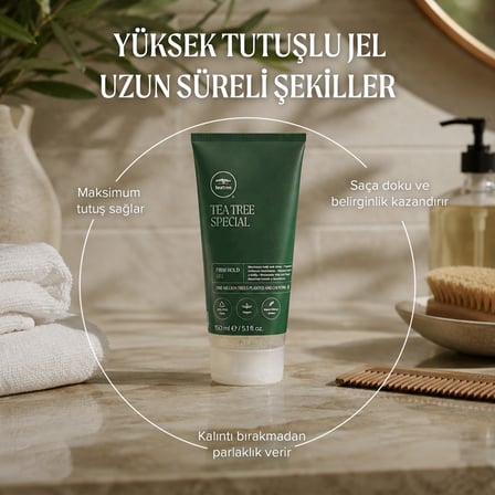 Tea Tree Special Firm Hold Yüksek Tutuşlu Jel 150 ml