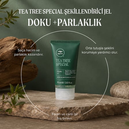 Tea Tree Special Styling Şekillendirici Jel 75 ml