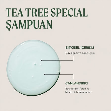 Tea Tree Special Canlandırıcı Şampuan 300 ml