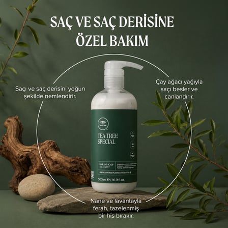 Tea Tree Special Hair And Scalp Treatment Maske 500 ml