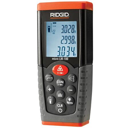 Ridgid 36158 Micro LM-100 Lazer Metre 50 Metre