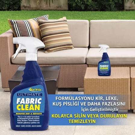 Starbrite® - Ultimate Kumaş Temizleyici (946 ml): Dış Mekan Kumaşlarınız İçin Çamaşır Suysuz Derinlemesine Temizlik ve Polimer Zırhı!