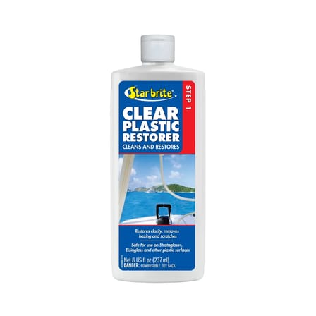 Starbrite® - Şeffaf Plastik Çizik Giderici - 1. Adım (237 ml): Sararmış ve Çizilmiş Plastiklere İlk Günkü Netliğini Geri Verin!