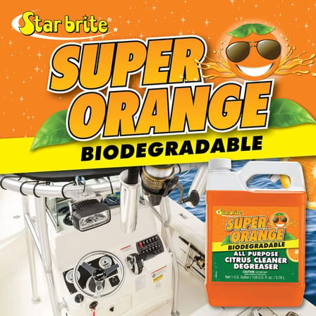 Starbrite® - Super Orange Çok Amaçlı Turunçgilli Temizleyici ve Yağ Sökücü (3.79 Litre): Narenciyenin Doğal Gücüyle En İnatçı Yağlara ve Yapışkanlara Son!