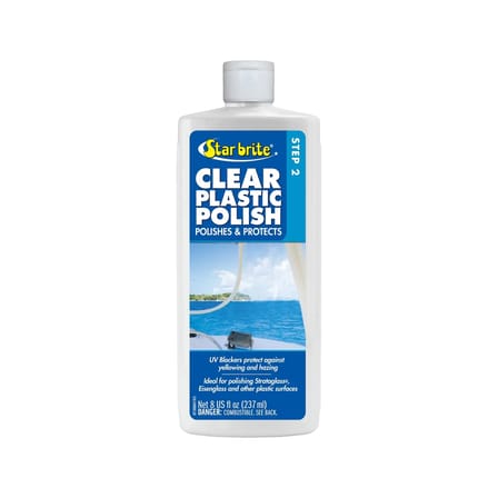 Starbrite® - Şeffaf Plastik Çizik Giderici - 2. Adım (237 ml): Teknelerinizdeki Sararmış ve Matlaşmış Plastiklere İlk Günkü Berraklığını Geri Verin!