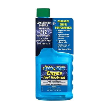 Starbrite® - Star Tron Enzim Katkılı Dizel Mazot Yakıt Katkısı (473 Ml): Dizel Motorunuz İ̇Çin Enzim Gücüyle Maksimum Performans, Yosun Ve Su Karşısında Kesin Savunma!