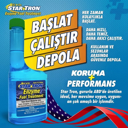 Starbrite® - Star Tron Enzim Katkılı Dizel Yakıt Katkısı (946 Ml): Dizel Motorunuz İ̇Çin Enzim Gücüyle Maksimum Performans Ve Avantajlı Koruma!