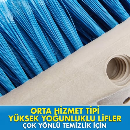 Starbrite® - Güverte Fırçası 20 cm Mavi (Orta Sertlikte): Çift Bağlantı Esnekliği, Batmayan Gövde ve Tüm Yüzeylerde Kusursuz Temizlik Gücü!