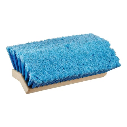 Starbrite® - Güverte Fırçası İki Seviyeli Mavi 25 cm (Orta Sertlikte): Geniş Yüzeylerde Maksimum Temizlik, Çizmeyen Profesyonel Koruma!