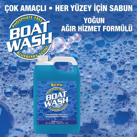 starbrite® - tekne temizleyici ağır hizmet konsantre (3.79 lt): 1-2 kapakla tam temizlik, cilayı sökmeyen güçlü formül!