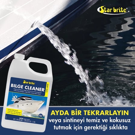 Starbrite® - Sintine Temizleyici Ağır Hizmet Tipi (3.79 Lt): Büyük Boyutlu Tekneler İçin Ticari Güçte Yağ ve Tortu Çözücü!