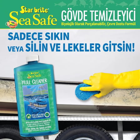 starbrite® - gövde temizleyici sea safe deniz dostu (950 ml): asitsiz güç, anında çözücü etki ve  temizlik!