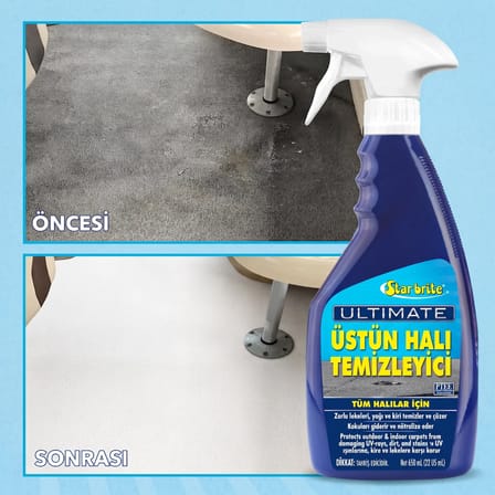 Starbrite® - Ultimate Halı Kir ve Leke Temizleyici (650 ml): Halılarınızdaki İnatçı Yağ ve Lekelere Köpük Gücüyle Son Verin!