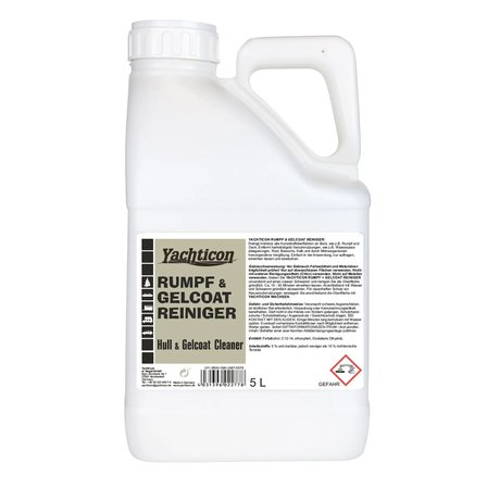 Yachticon - Tekne ve Jelkot Temizleyici (5 Lt): Gövde ve Güvertedeki En İnatçı Su Hattı Lekelerine ve Sararmalara Son!