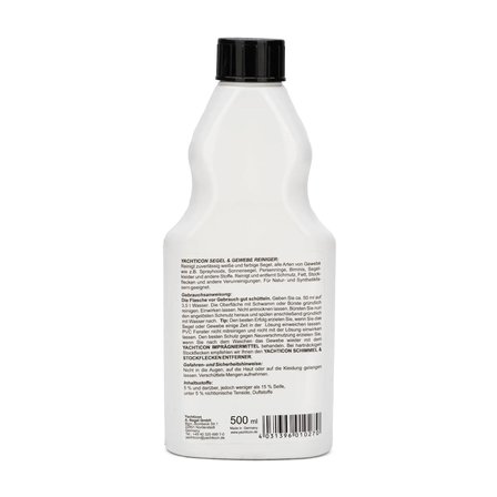 Yachticon - Yelken ve Branda Temizleyici (500 ml): Yelkenlerinizde ve Tenterinizde İlk Günkü Temizlik ve Canlılık!