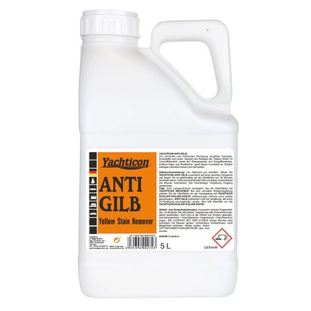 Yachticon - Sararma Giderici Önleyici (5 L): Su Hattındaki ve Egzoz Çevresindeki İnatçı Sararmalara Ovalamadan Son Verin!
