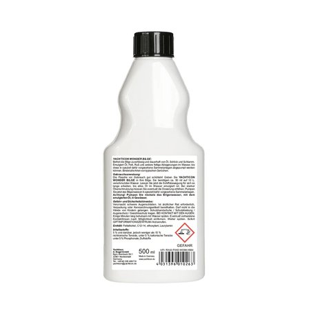 Yachticon - Sintine Temizleyici (500 ml): Sintinenizdeki Yağ, Tortu ve Ağır Kokulara Seyir Sırasında Son Verin!