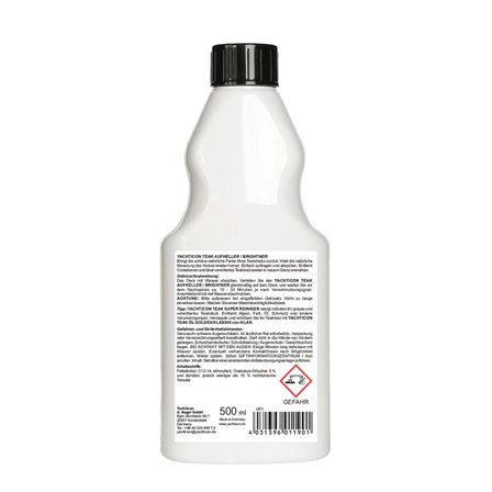 Yachticon - Tik Renk Canlandırıcı ve Parlatıcı (500 ml): Grileşmiş ve Solmuş Tik Ahşaplarınıza Hak Ettiği Doğal Işıltıyı Geri Verin!