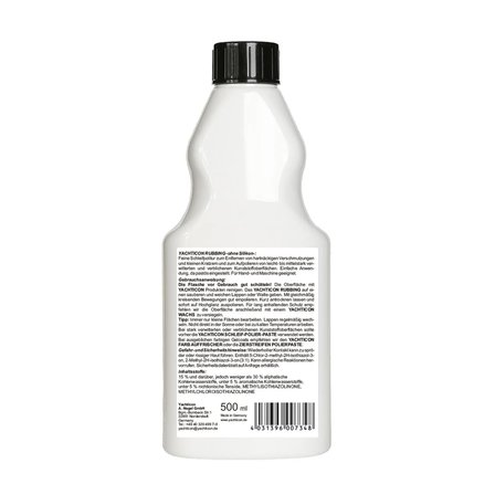 Yachticon - Ovalama ve Parlatma Pastası (500 ml): Matlaşmış, Solmuş ve Çizilmiş Yüzeylere Can Suyu!