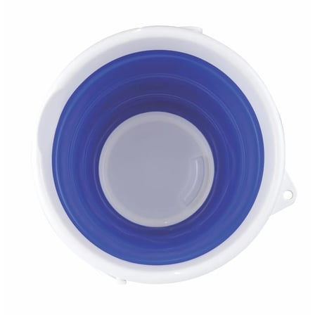 Yachticon  - Katlanabilir Silikon Kova Mavi (10 Lt): Tekneler, Karavanlar ve Dar Alanlar İçin Yer Tasarruflu Akıllı Çözüm!