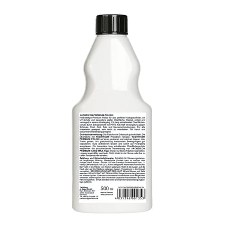 Yachticon - Teflonlu Premium Cila (500 ml): Tekneleriniz İçin Teflon Güvencesiyle Fabrika Çıkışlı Göz Kamaştırıcı Parlaklık!