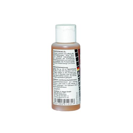 Yachticon - Wc Bakım Yağı (100 Ml): Marine Tuvaletinizde Sıkışmalara Ve Tuzlanmaya Son!